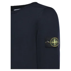 Trui met ronde hals en logo