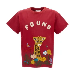 T-shirt met ronde hals