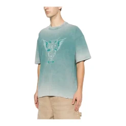 T-shirt met ronde hals en grafische print