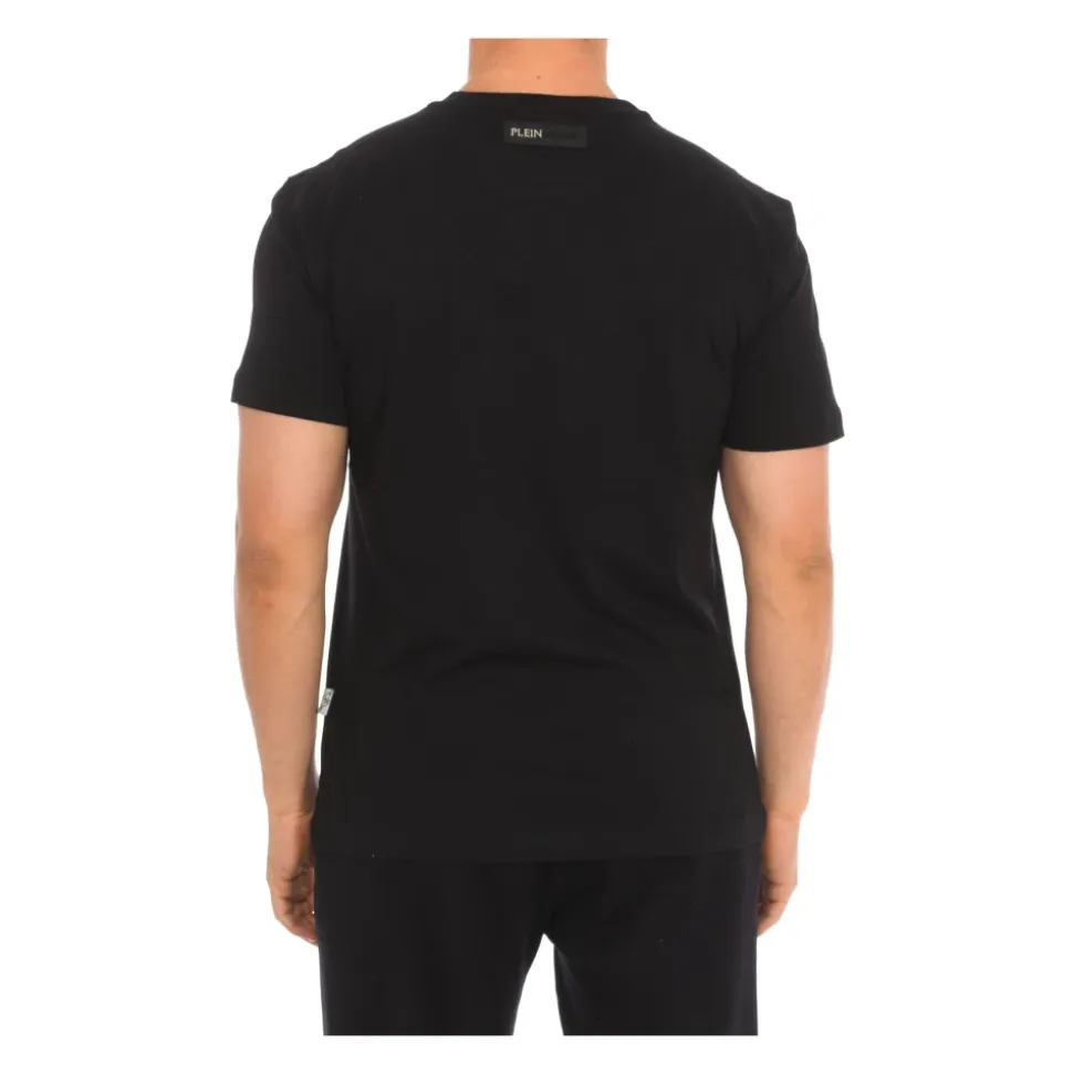T-shirt met korte mouwen en merkprint