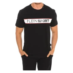 T-shirt met korte mouwen en merkprint