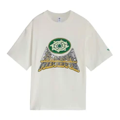 T-shirt met ronde hals en korte mouwen