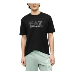 T-shirt met ronde hals van katoen