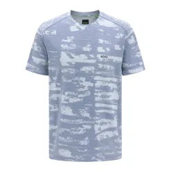 T-shirt van katoenen jersey met all-over print