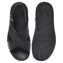 Tumbled Leather Sandal