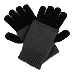 Two-Tone Gebreide Handschoenen