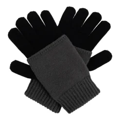 Two-Tone Gebreide Handschoenen