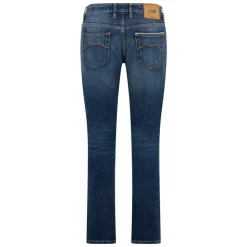 Uitlopende denim broek