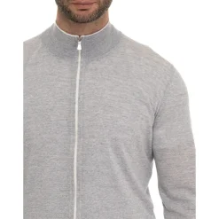 Vest met dubbele ritssluiting