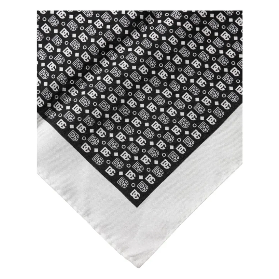 Vierkante Foulard Sjaal met Patroon