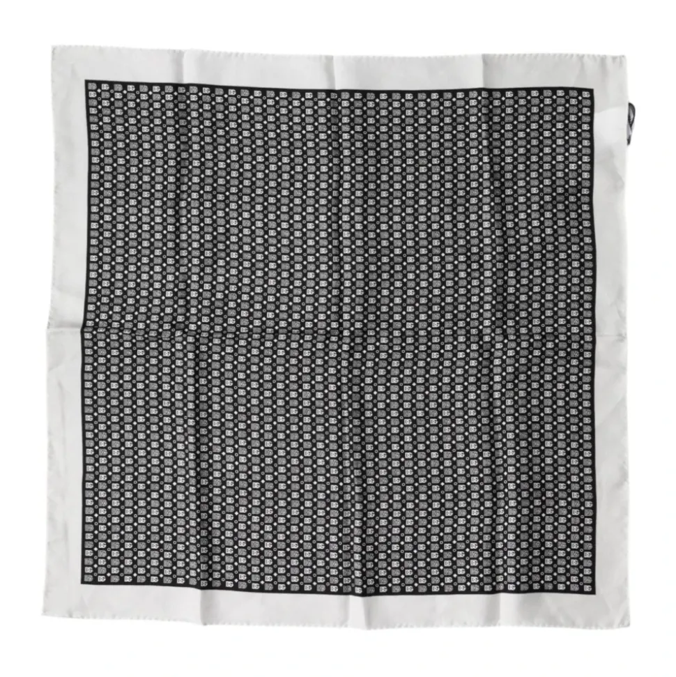 Vierkante Foulard Sjaal met Patroon