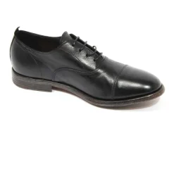 Vintage Lace-Up Shoes Capalbio Nero