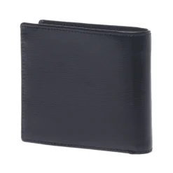 Wallet in black palmellato leather