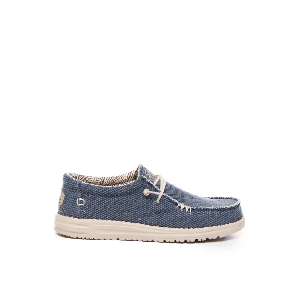 Wally Braided Blue Night Schoenen