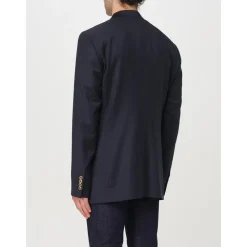 Wapen Geborduurd Blauw Blazer