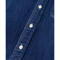 Washed Relax Fit Denim Shirt