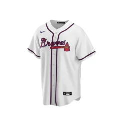 Wit Atlanta Braves Honkbalshirt