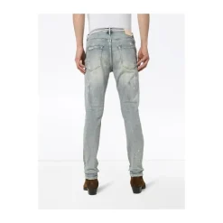 Wit geverfde Slim Fit Jeans