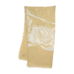 Wol Beige Sjaal