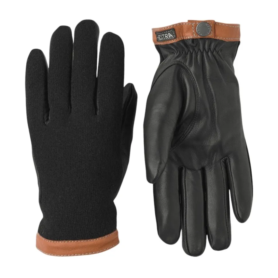 Wolhandschoenen van hertenleer met warme voering