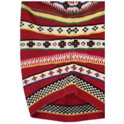 Wol Katoen Jacquard Nekwarmer