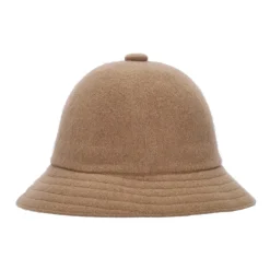 Wollen Casual Bucket Hoed Kameel