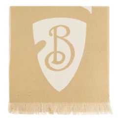 Wollen sjaal met logo