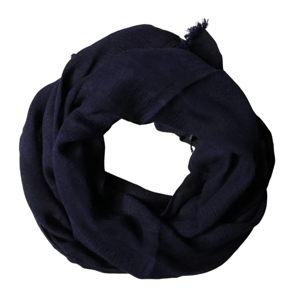 Wollen Gebreide Wrap Fringe Sjaal