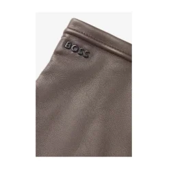 Wollen gevoerde handschoenen van leer