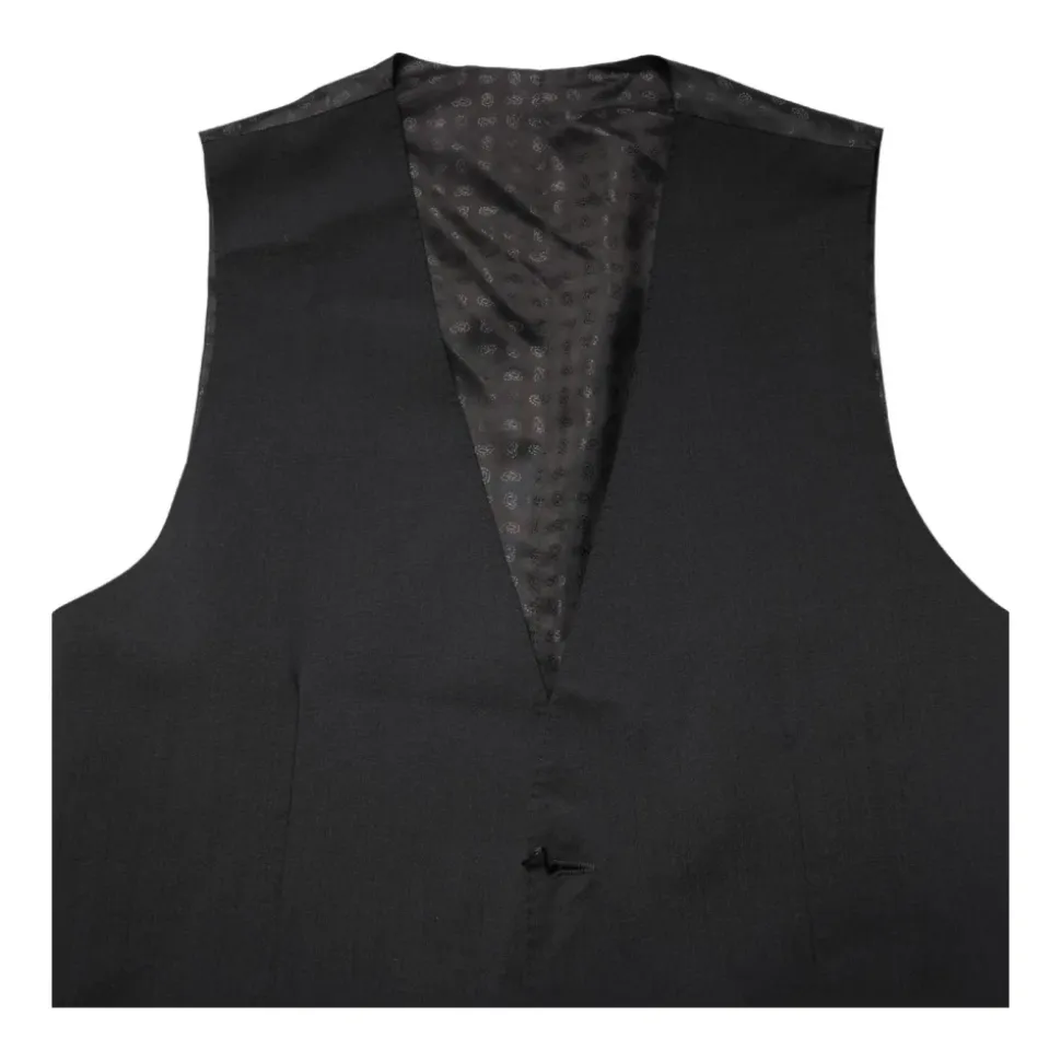 Wool Dress Formal Waistcoat Vest