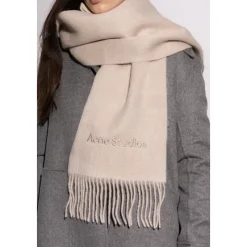 Wool Logo Scarf