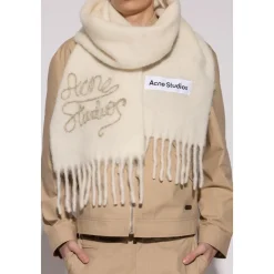 Wool Logo Scarf