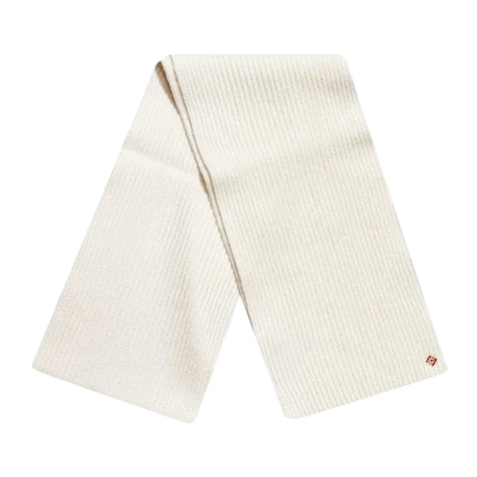 Wool Rib Ski Scarf