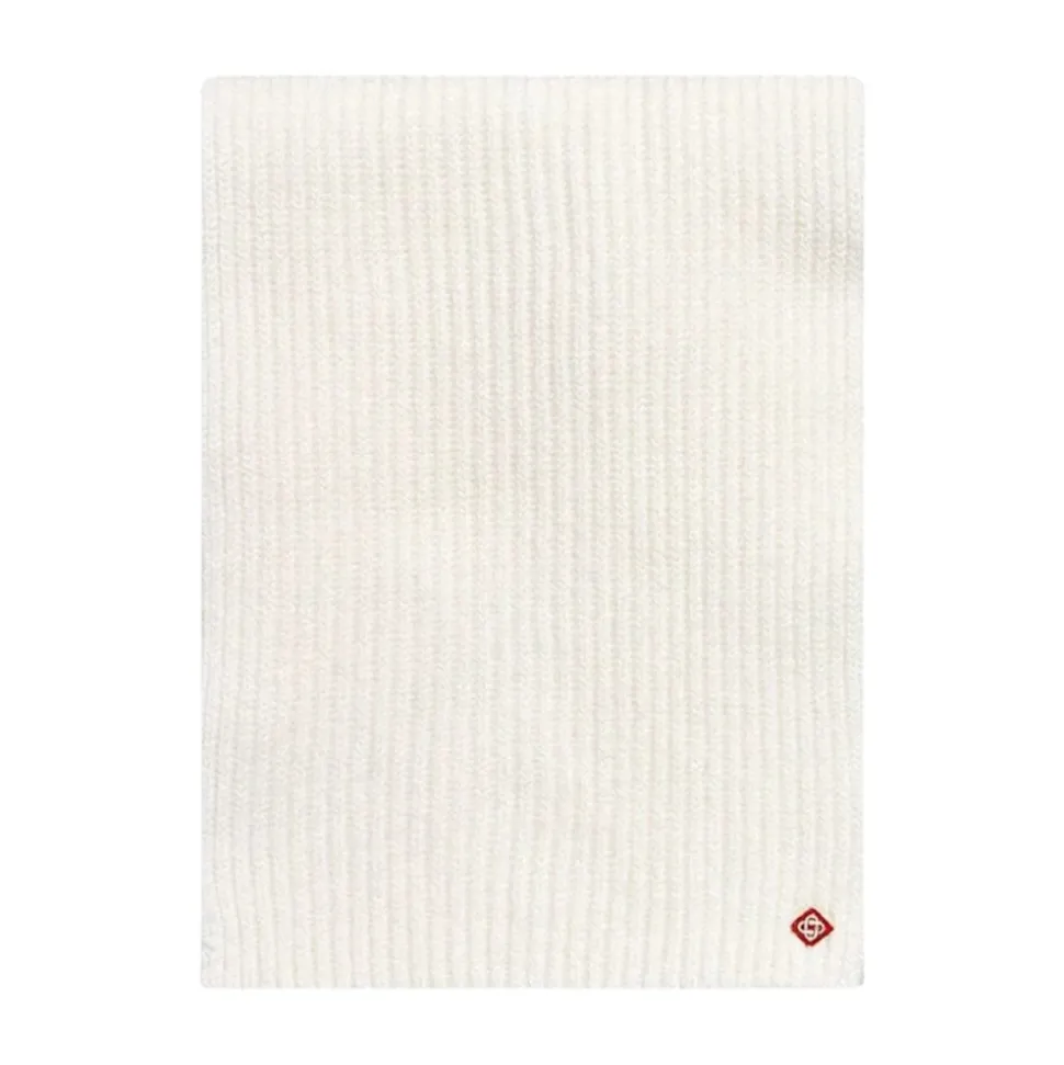 Wool Rib Ski Scarf