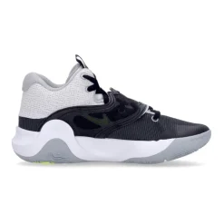 X Heren Basketbalschoen Wit/Zwart/Grijs