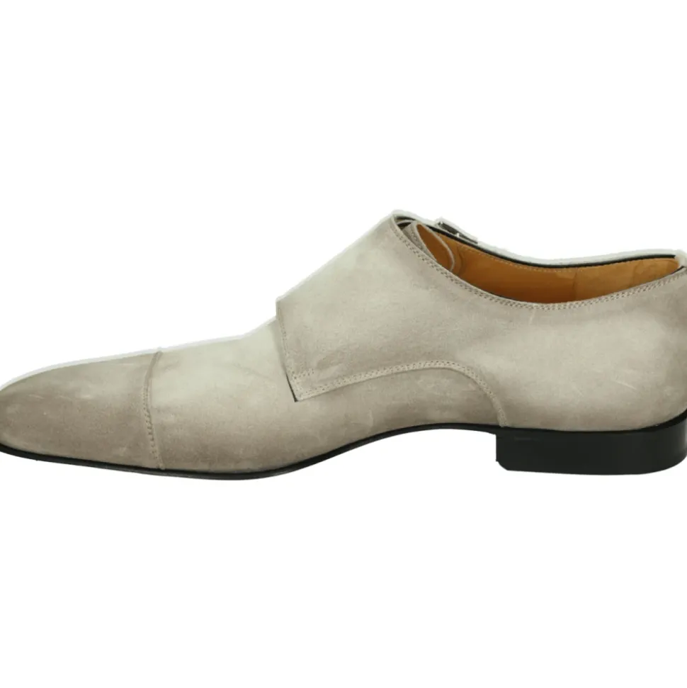 Zakelijke lage schoenen in lichtgrijs