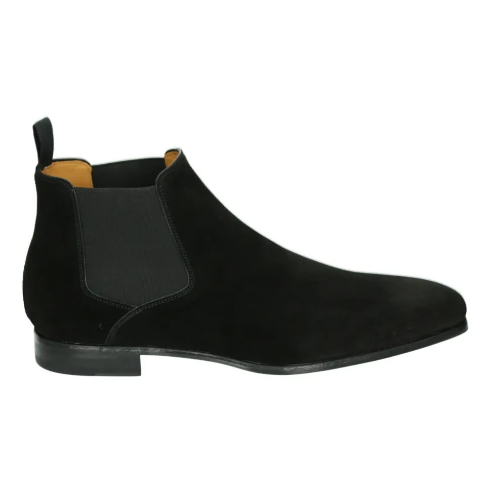 Zakelijk Midden Zwart Suède Schoenen