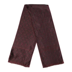 Zijden Foulard Sjaal met Paisley-print