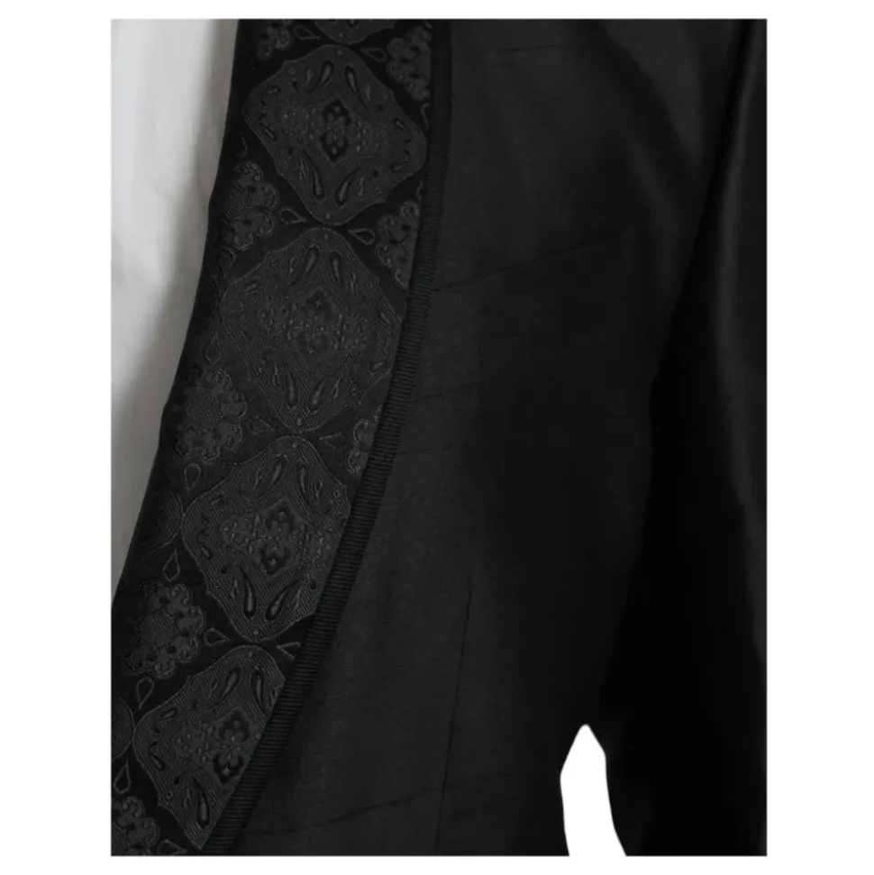Zijden Blazer met Eén Knoop