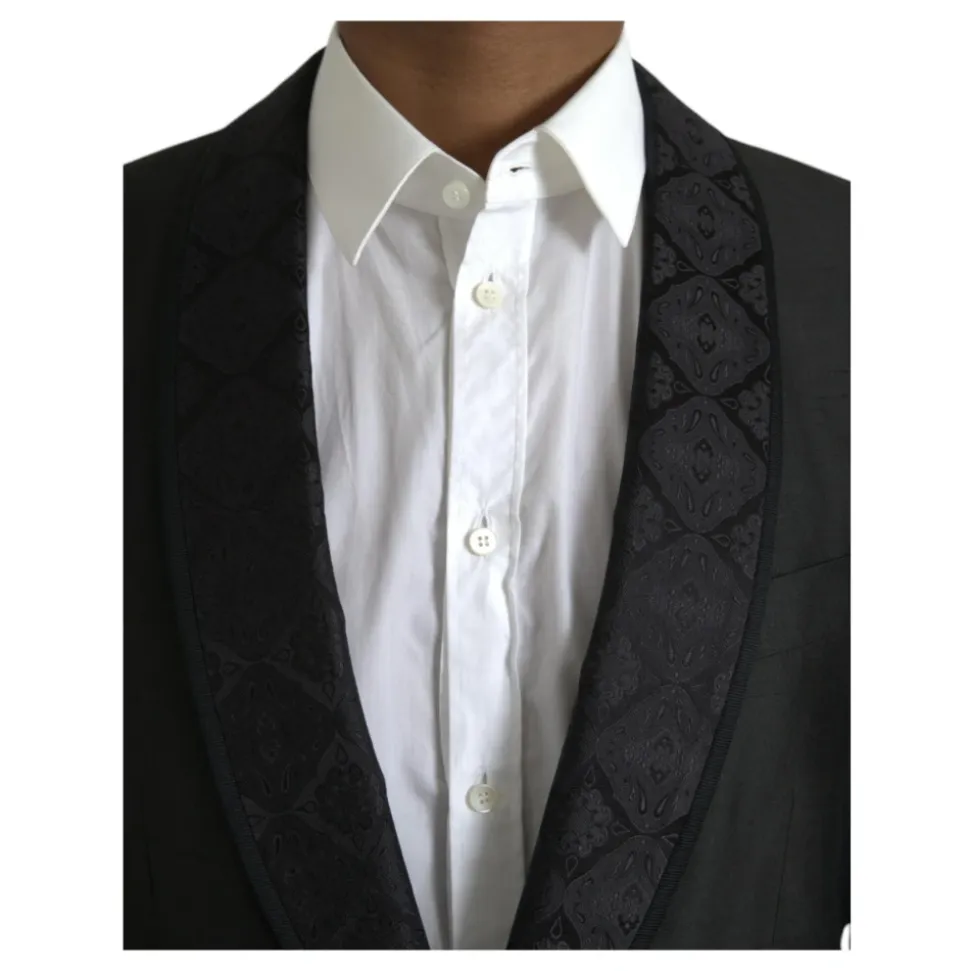 Zijden Blazer met Eén Knoop