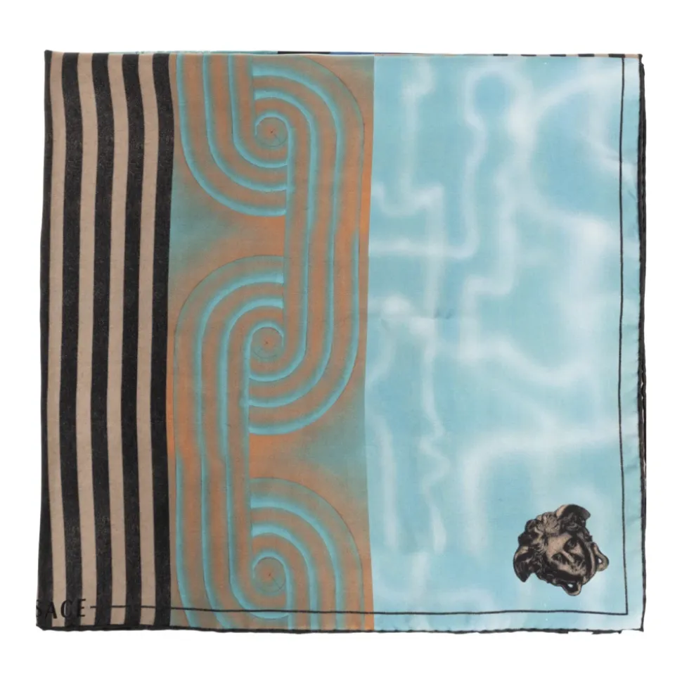 Zijden Sjaal met "Floating By" Print