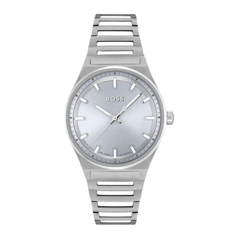 Zilver Quartz Analoog Horloge