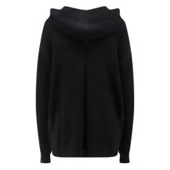 Zip Gebreide Hoodie