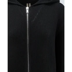 Zip Gebreide Hoodie