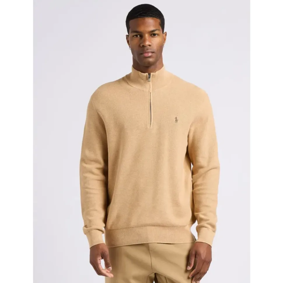 Zip Neck Polo Trui