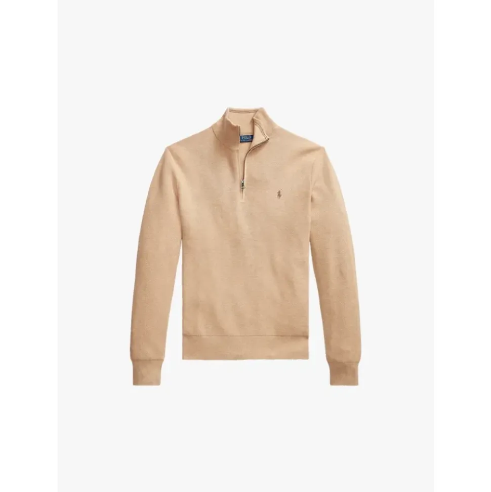Zip Neck Polo Trui