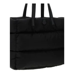 Zwarte Caradoc Gewatteerde Tote Tas