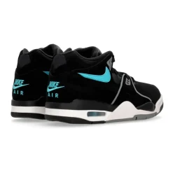 Zwarte lage sneaker met Flight-logo