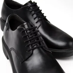 Zwarte Leren Dean Schoenen
