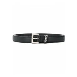 Zwarte riem met BRM0E stijl
